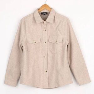 Lulus Light Tan Casual Jacket